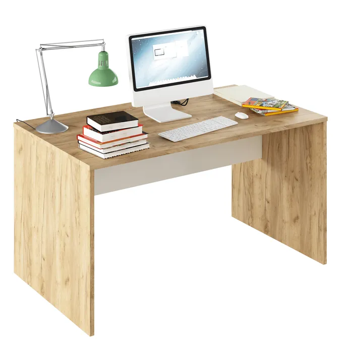 RIOMA TYP 11 kancelársky písací stôl dub artisan/ biela