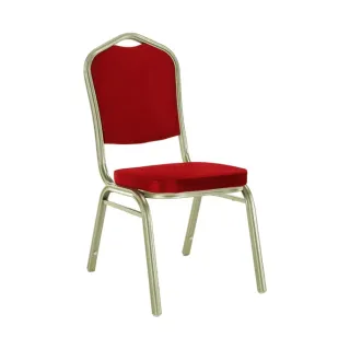Stohovateľná stolička ZINA 2 NEW bordová